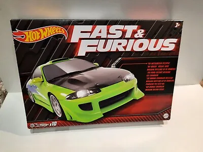 Buy Hot Wheels Fast And Furious 10 Car Pack Includes Exclusive Skyline & Dodge  • 44£
