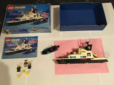 Buy Vintage Lego 6483 System 9v Police Coastal Patrol Boat Light+sounds+inner+instru • 65£