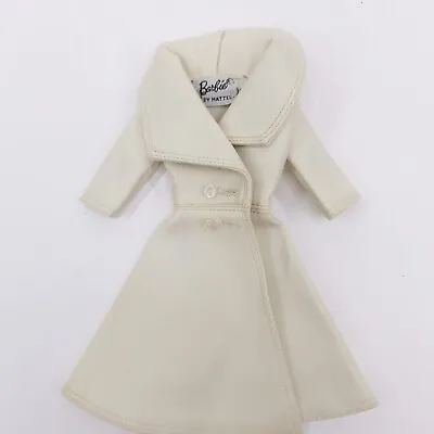 Buy Vintage 1966-67 Mattel Doll Clothing Barbie London Tour Jacket White Long #1661 • 34.86£
