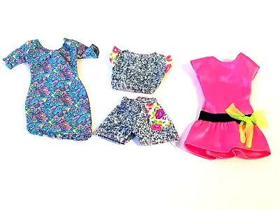 Buy Lot Barbie Outfit Fashion Gift Pack - Dresses Short Top Mattel # 68073 - 104 • 18.65£