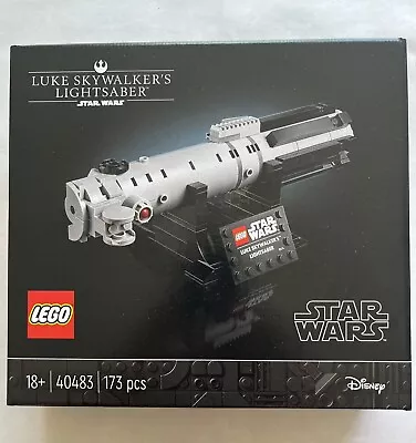 Buy Lego Star Wars Luke Skywalkers’s Lightsaber (40483) Brand New.  • 56£