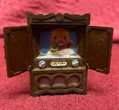 Buy Sylvanian Families | Television / TV With Three  Channels  | Vintage • 12£