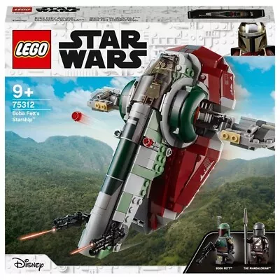 Buy Lego 75312 Boba Fett's Starship Fighter STAR WARS Slave 1 Build B Play Toy NEW • 42£