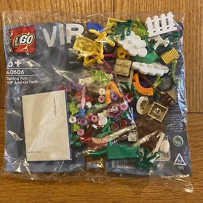 Buy Brand New Sealed Lego 40606 Spring Fun Vip Add-on Pack • 11.99£