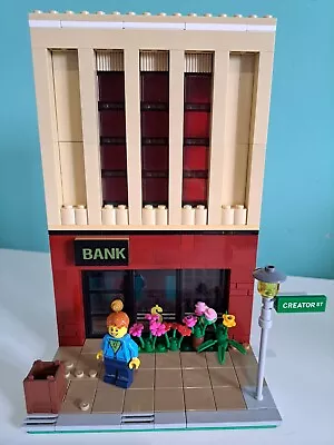 Buy Lego City Moc Bank Modular Building • 34.99£