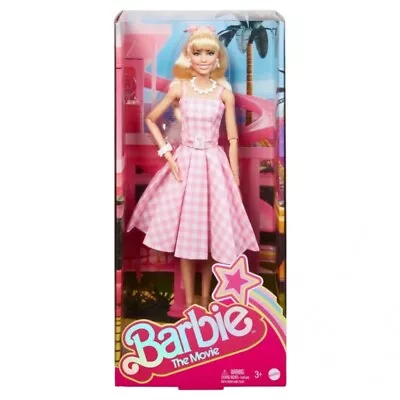 Buy Mattel Barbie Doll Signature The Movie Barbie In Pink Gingham Dress 3+ Year • 62.45£
