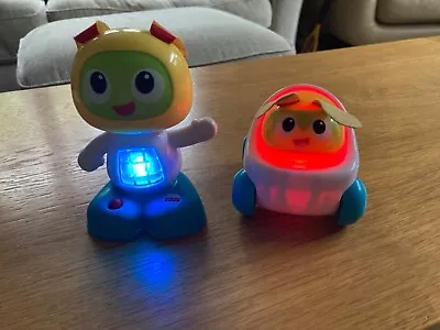 Buy Fisher Price Beatbo Junior Lights Up Colour Changing Robot With Beatbo Car • 6£