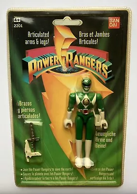 Buy 1993 Bandai Mighty Morphin Power Rangers 4.5” Green Ranger Tommy - New Sealed • 75£