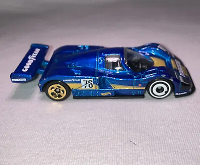 Buy Hot Wheels Mazda 787B Blue 2022 Race Car Used Nice Condition See Photos • 4.20£