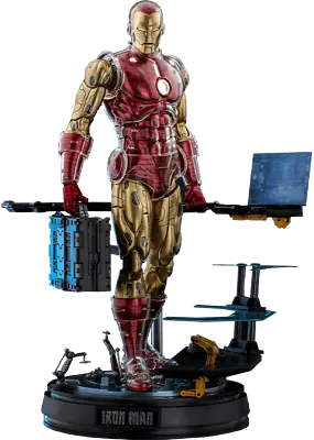 Buy Marvel Iron Man The Origins Collection Diecast CMS08 D38 1/6 Hot Toys Sideshow • 539.46£