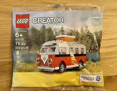 Buy LEGO Creator Mini VW T1 Camper Van (40079) Sealed • 30£
