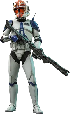 Buy Star Wars Mandalorian Clone Trooper Captain Vaughn 1/6 Hot Toys Sideshow TMS065 • 295.37£