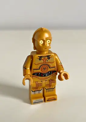 Buy C-3PO - Printed Legs, Toes And Arms Star Wars LEGO Minifigure Sw1201 75365 • 8.45£