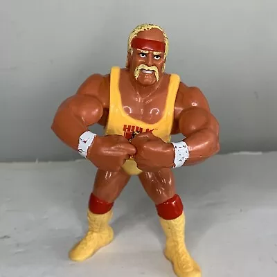 Buy WWE WWF Hulk Hogan Wrestling Figure-Hasbro Series 2-Combined P+P • 5.99£