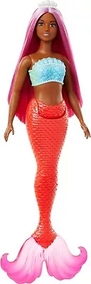 Buy Mattel Barbie / Core Mermaid / Red Tail & Pink Hair • 21.70£