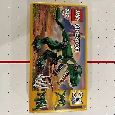 Buy Lego 31058 Creator Mighty Dinosaurs 3 In 1 Plastic Toy T-Rex Triceratops New • 10.49£