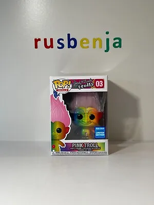 Buy Funko Pop! Retro Toys Good Luck Trolls Pink Troll Rainbow #03 • 26.99£