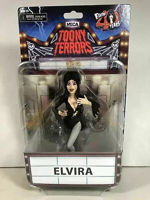 Buy Neca Elvira Toony Terrors 6'' Scale Figure New In Stock • 24.95£
