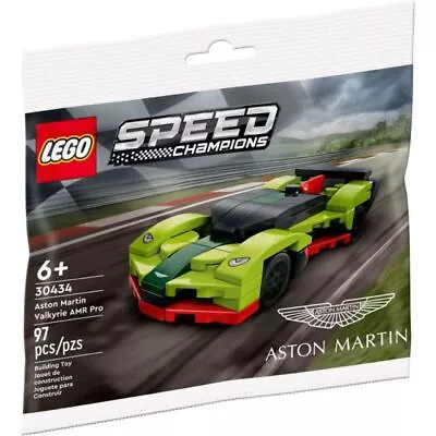 Buy LEGO SPEED CHAMPIONS: Aston Martin Valkyrie AMR Pro New & Sealed Polybag 30434 • 7.50£