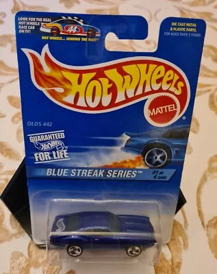 Buy Hot Wheels Olds 442 Blue Streak Series  • 11.99£