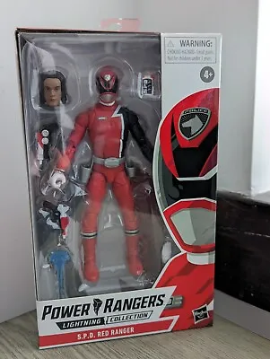 Buy NEW Power Rangers Lightning Collection - S.P.D Red Ranger SPD Boxed • 22.50£