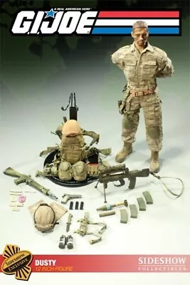 Buy DUSTY G.I. JOE Sideshow 1/6 Scale Figure Desert Trooper NIB GIJOE Real American • 159.99£