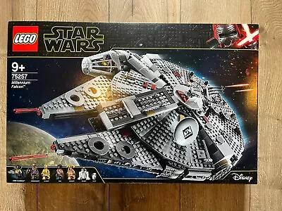 Buy LEGO 75257 MILLENIUM FALCON Star Wars Brand New Sealed • 120£