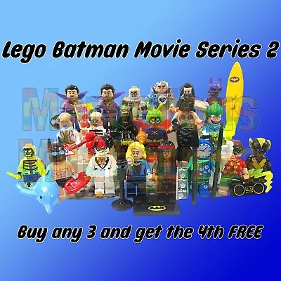 Buy Lego Minifigures The Lego Batman Movie Series 2 Superheroes Mini Figures 71020 • 16.99£