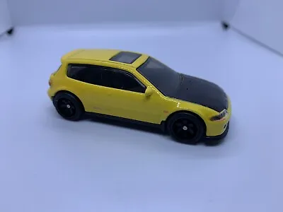 Buy Hot Wheels Premium Car Culture - Honda Civic EG Yellow - MINT LOOSE - 1:64 • 10.99£