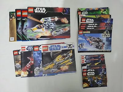 Buy Lego Star Wars Instruction Manual ONLY -Choose Instruction- Free P&P • 4.99£