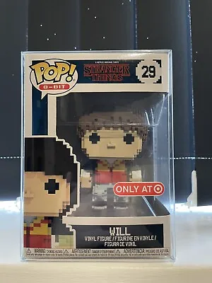 Buy Funko Pop Stranger Things 8bit Will With Target Sticker And Protector • 14.99£