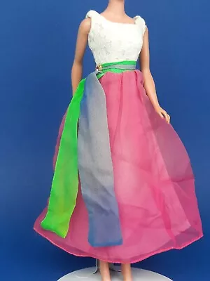 Buy Vintage Barbie 1965 Fraternity Dance Dress Outfit 1638 Ball Gown EXCELLENT Condition • 42.38£