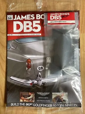 Buy Build Your Own Eaglemoss James Bond 007 1:8 Aston Martin Db5 Issue 58 Incl Parts • 19.99£