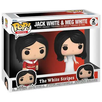 Buy Rocks: The White Stripes Jack White & Meg White Funko Pop! Vinyl 2 Pack • 17.99£