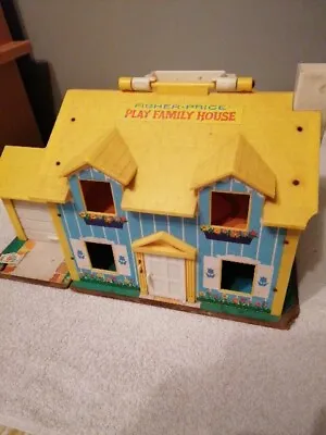 Buy Vintage Fisher Price Play Family House • 24£