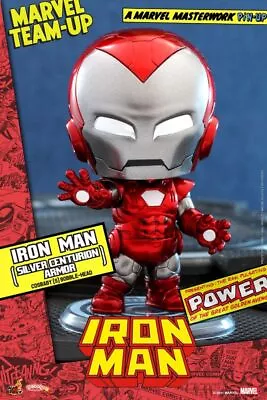 Buy Hot Toys Marvel Comics Cosbaby (S) Iron Man (Silver Centurion Armor) Figure 10cm • 10.35£