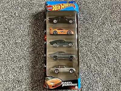 Buy Hot Wheels Fast And Furious Vehicle 5-Pack New 2023. Toyota Supra, Mustang… New • 14£