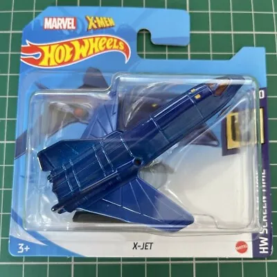 Buy Hot Wheels X-Jet Blue HW Screen Time X-Men Number 221 New And Unopened • 19.99£