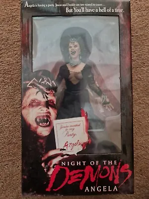 Buy NECA Scream Factory Night Of The Demons Angela Clothed Figure Limited Edition • 400£
