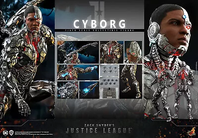Buy Dpd Express Hot Toys 1/6 Zack Snyder's Justice League Tms057 Cyborg Figure • 314.99£