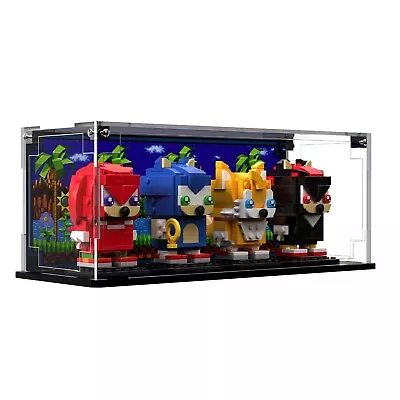 Buy BRICK IN IT Display Case For LEGO® BrickHeadz Sonic The Hedgehog™ 40627 • 32.99£