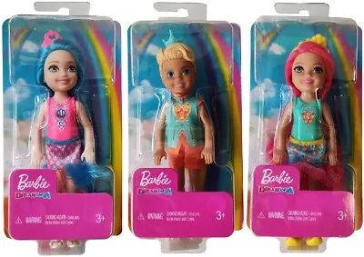Buy Mattel Barbie Dreamtopia Chelsea Mini Doll Boy Or Girl With Crown (Selection) • 11.27£
