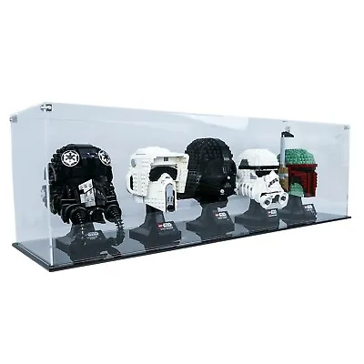 Buy Acrylic Display Case For 5 LEGO Starwars Helmets • 74.99£