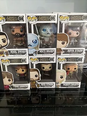 Buy Funko Pops Job Lot Bundle Game Of Thrones - 1, 2, 3, 4, 6 And 9 Tyrion, Ned • 65£
