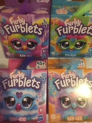 Buy Furby Furblets - 4 Brand New & Different Interactive Mini Furbies  - Freepost • 35£