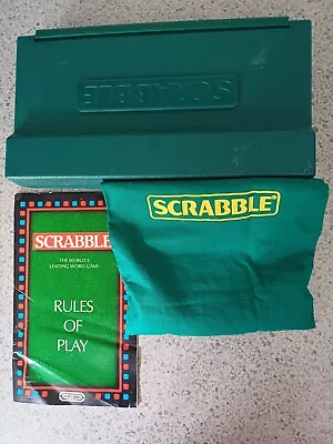 Buy Travel Scrabble Deluxe Spears Games Mattel Letters Complete No Box • 15£