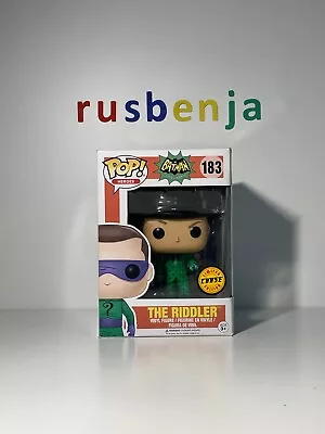 Buy Funko Pop! DC Heroes Batman Classic TV Series The Riddler Unmasked Chase #183 • 25.99£