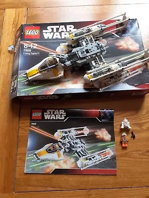 Buy LEGO Star Wars (7658) Y-wing Fighter. VGC Complete With Box And Instructions • 20.25£