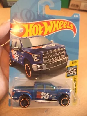 Buy New Sealed '15 FORD F-150 Truck Hw Speed Graphics HOT WHEELS Toy Car FJW46-D7C3 • 5.99£