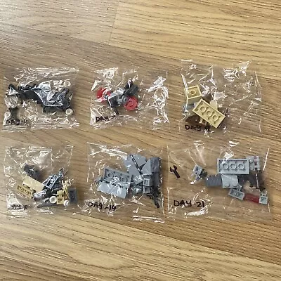 Buy 6x Lego Spares Minifigure Weapon Gun Blaster Day 4 7 9 10 14 21- 75307 2021 • 11.99£